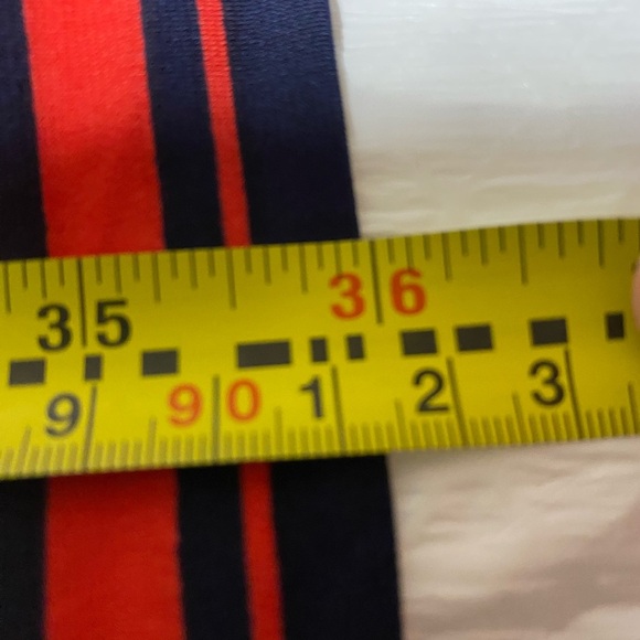 Michael Kors geometric sleeveless dress in navy, coral, and white - SIZE XL-EUC - Picture 5 of 5